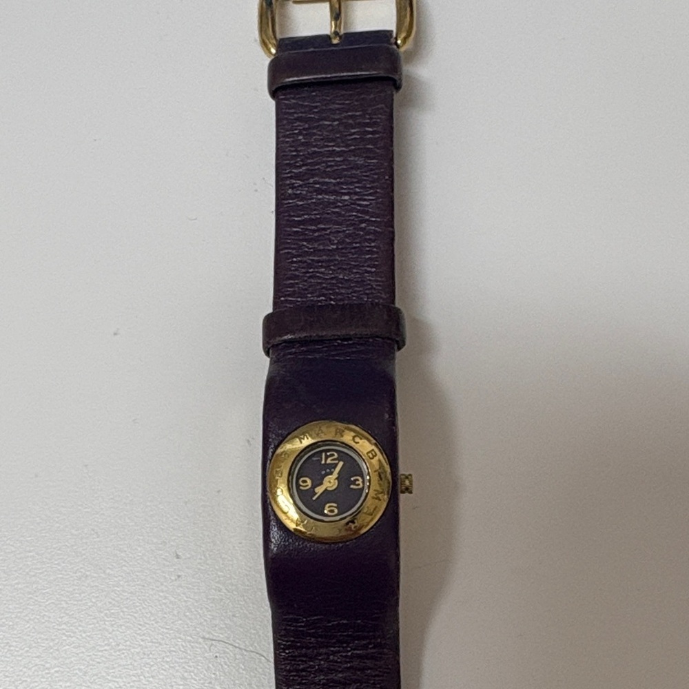 Marc Jacobs Purple and Gold Women's Watch